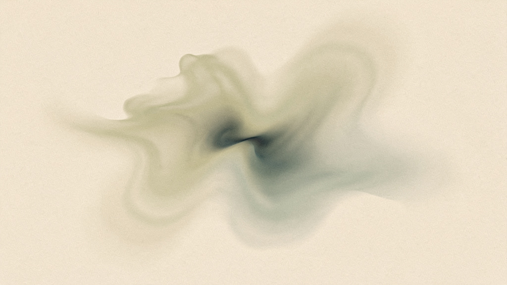 Something released does not simply vanish. A soft plume diffusing through a bone field, the way a single dose keeps working long after it is felt.