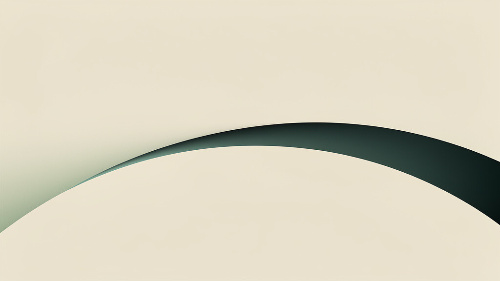 A calm bone field crossed by a single slow gradient rising in soft matcha and settling into deep teal, an abstract image of a daily rhythm the body quietly keeps.
